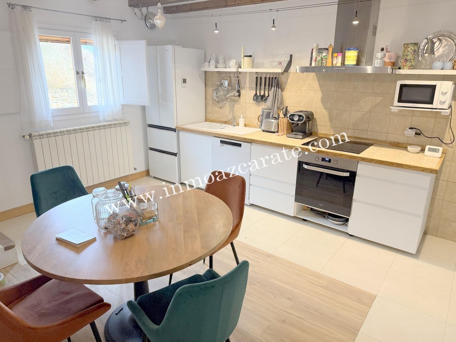 Cuina de Casa o xalet en venda en Morentin amb Calefacció, Jardí privat i Terrassa