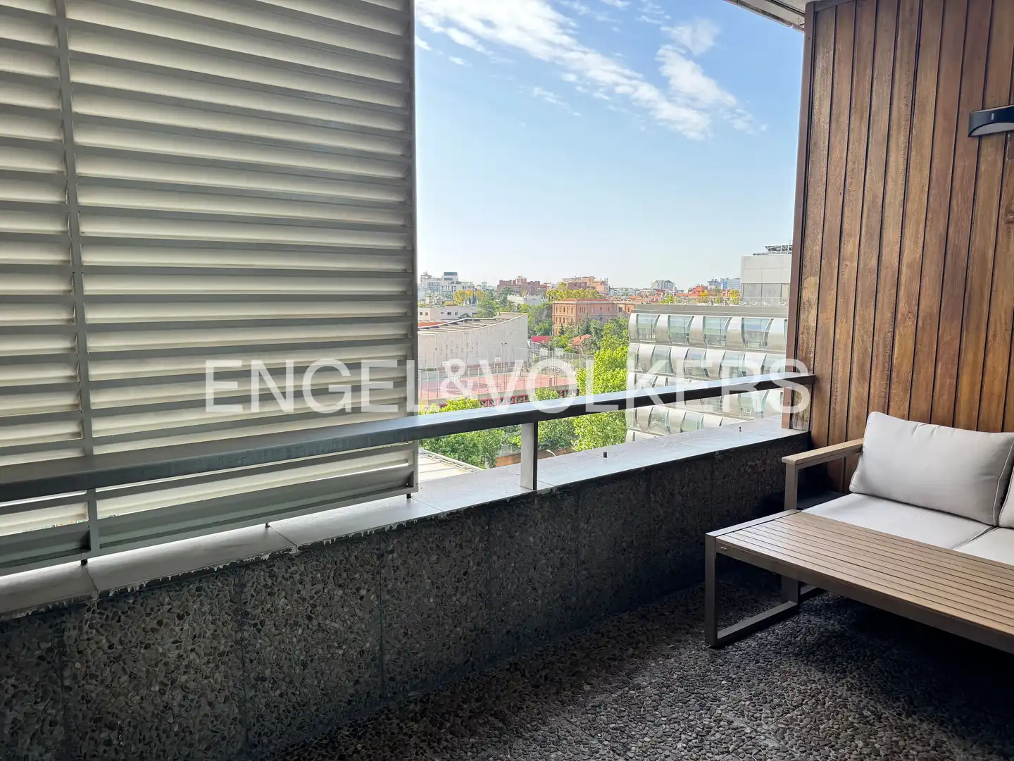 Terrace of Flat for rent in Madrid  with Air Conditioner, Heating and Terrace