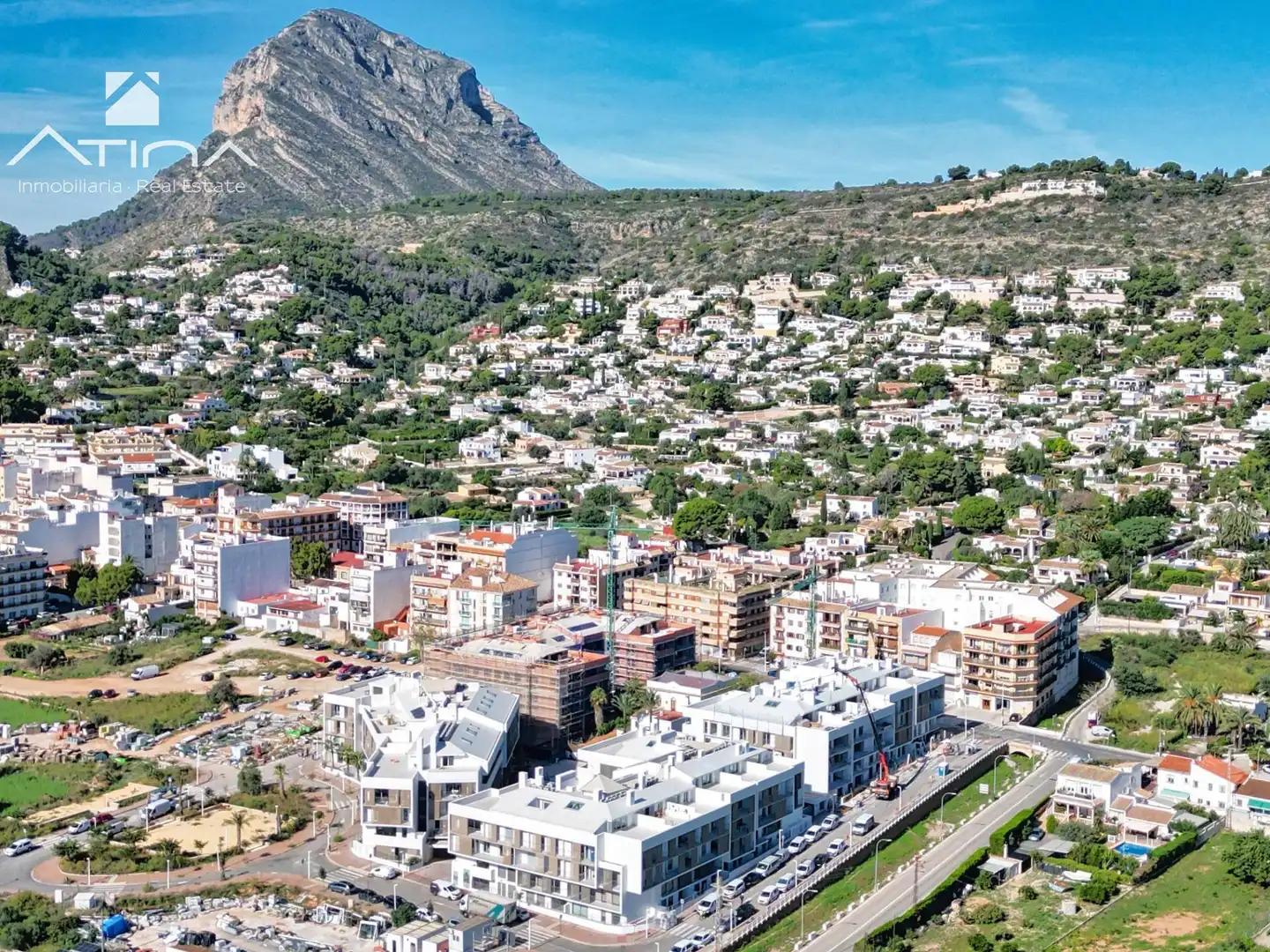 Vista exterior de Apartament en venda en Jávea / Xàbia amb Aire condicionat, Jardí privat i Terrassa