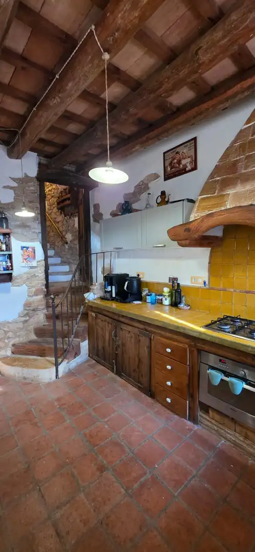 Cuina de Casa o xalet en venda en La Riera de Gaià amb Calefacció i Traster