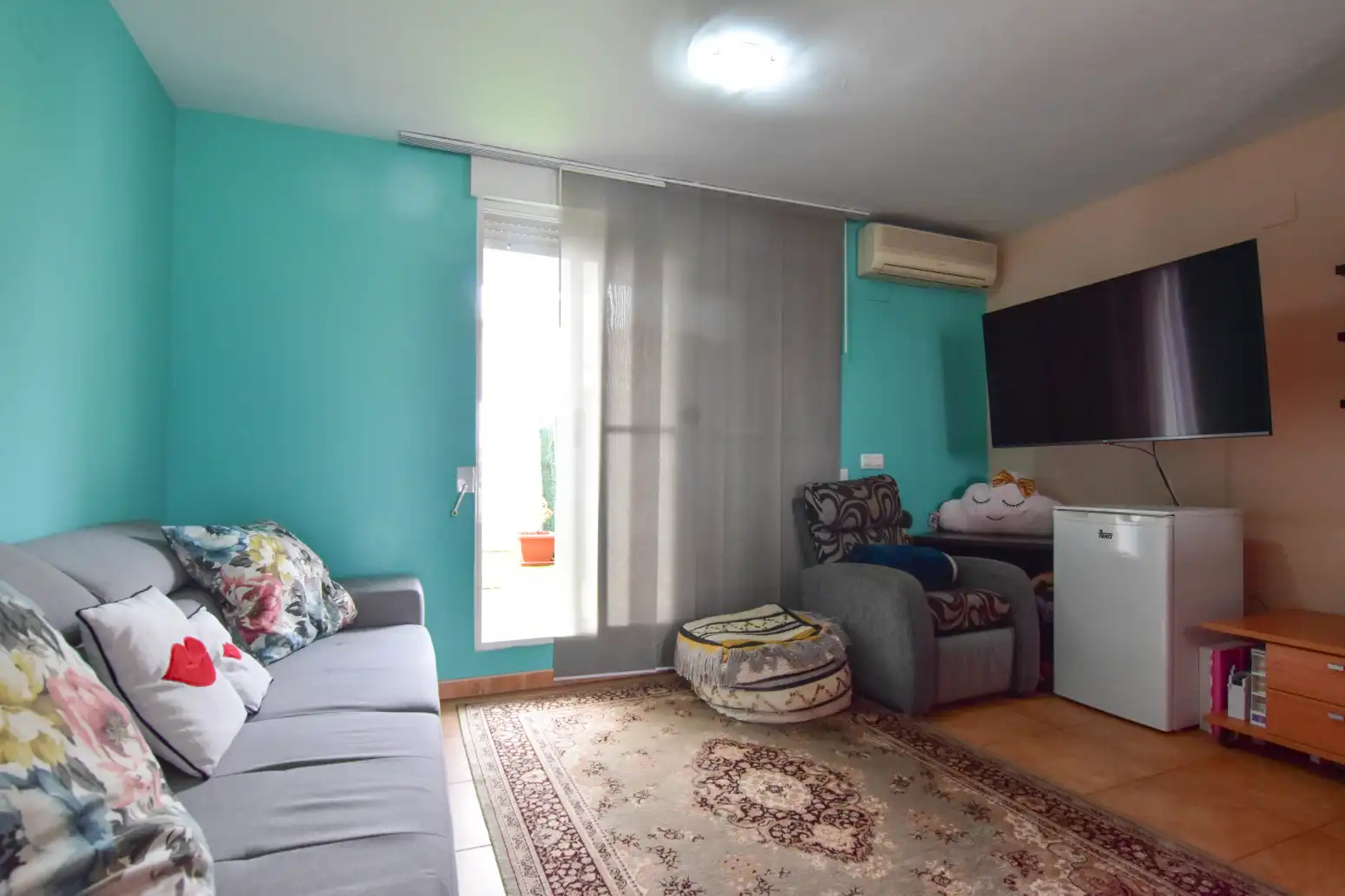 Sala de estar de Casa adosada en venta en Emperador con Aire acondicionado, Calefacción y Terraza