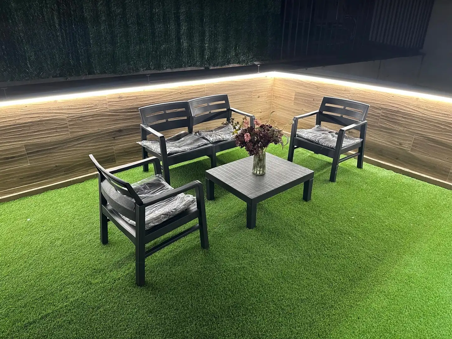 Terrasse von Wohnung zur Miete in Centro