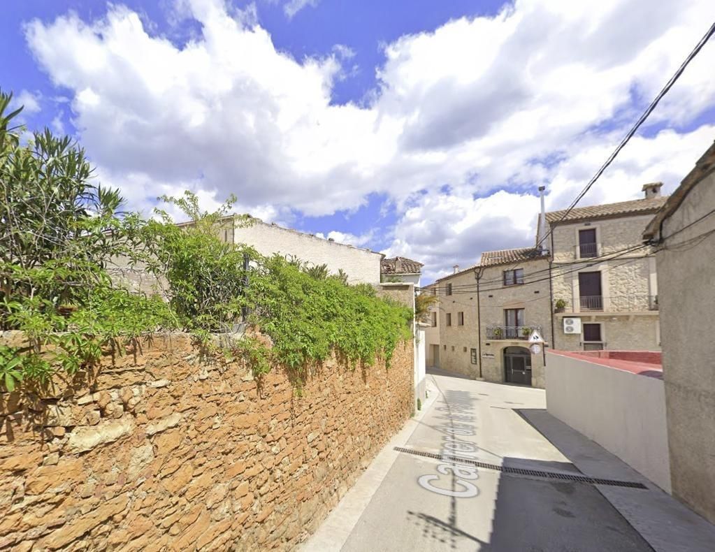 Vista exterior de Casa o xalet en venda en La Llacuna amb Jardí privat