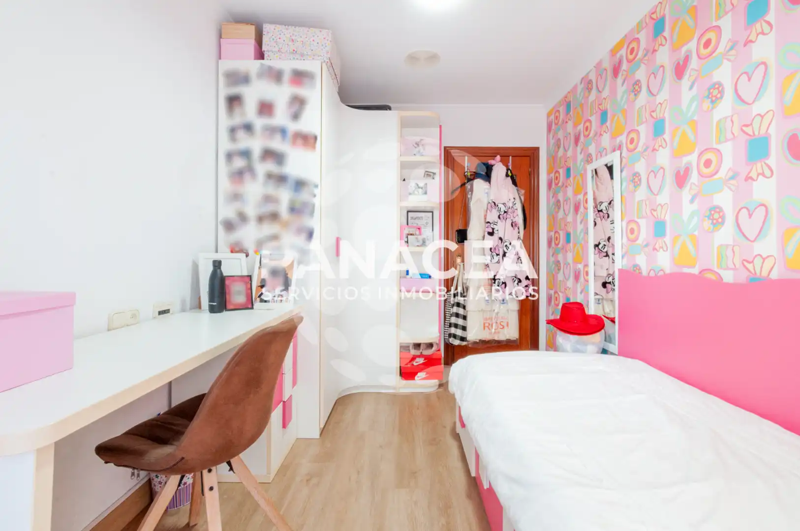 Bedroom of Flat for sale in Roquetas de Mar  with Air Conditioner, Furnished and Oven