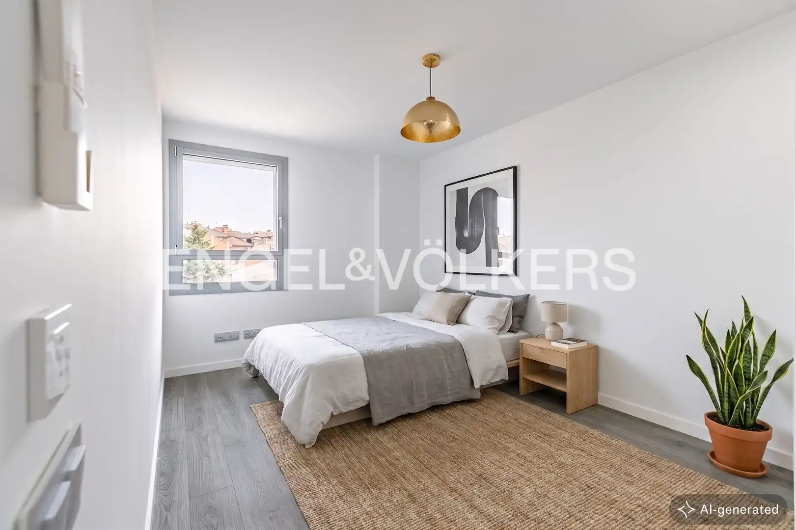 Bedroom of Attic for sale in Sabadell  with Air Conditioner, Heating and Parquet flooring