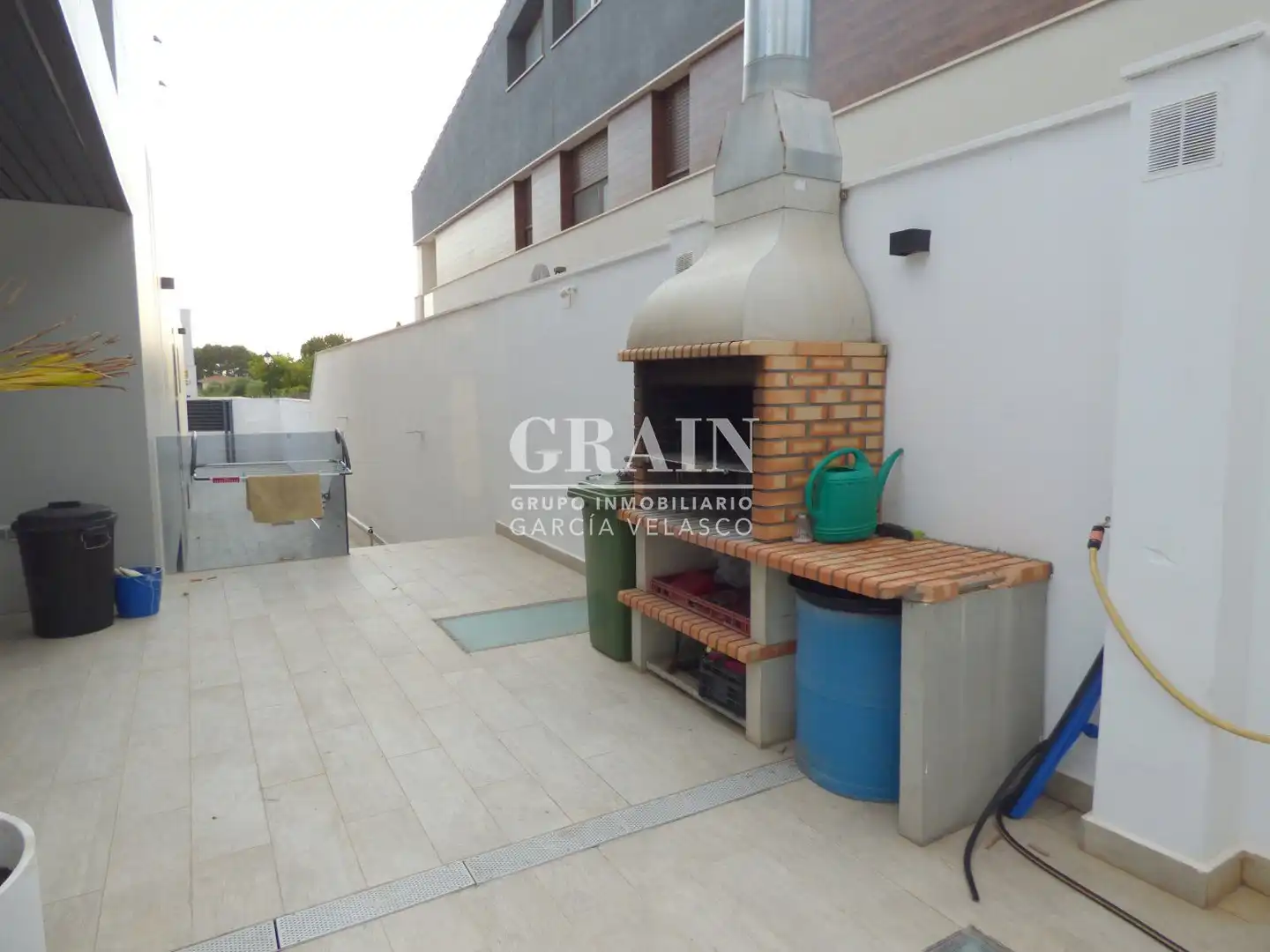Garden of Houses for sale in Albacete  with Heating, Terrace and Storage room