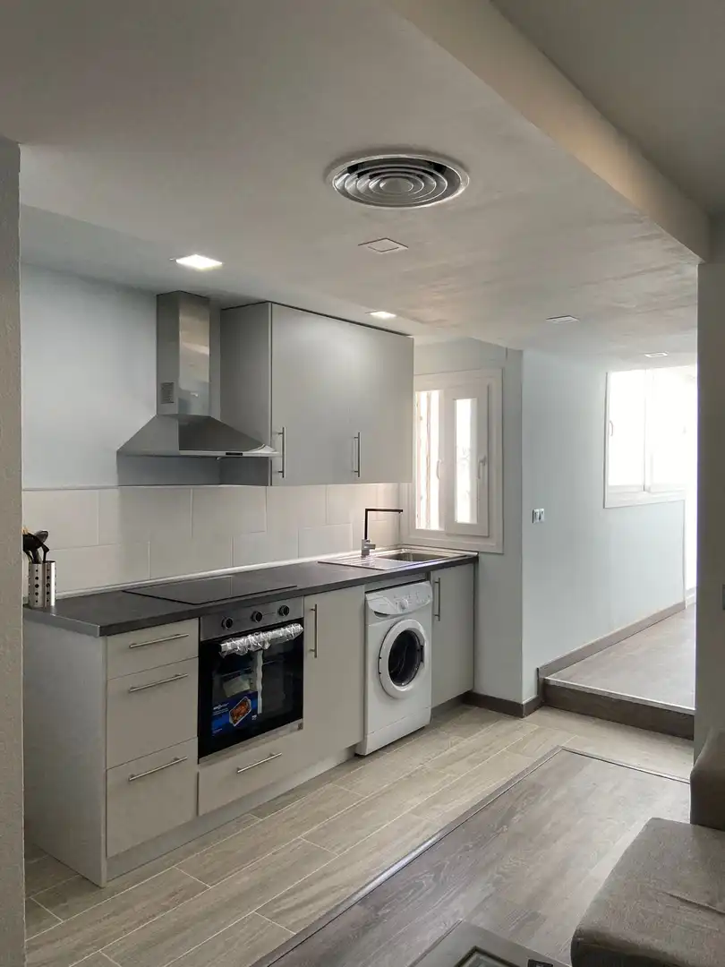 Kitchen of Apartments for rent in Benalmádena  with Air Conditioner, Terrace and Furnished