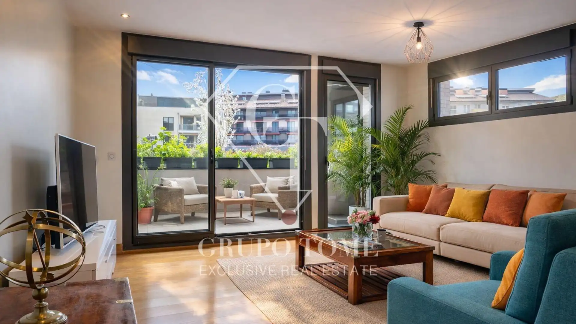 Exterior view of Flat for sale in Astigarraga  with Heating, Parquet flooring and Terrace