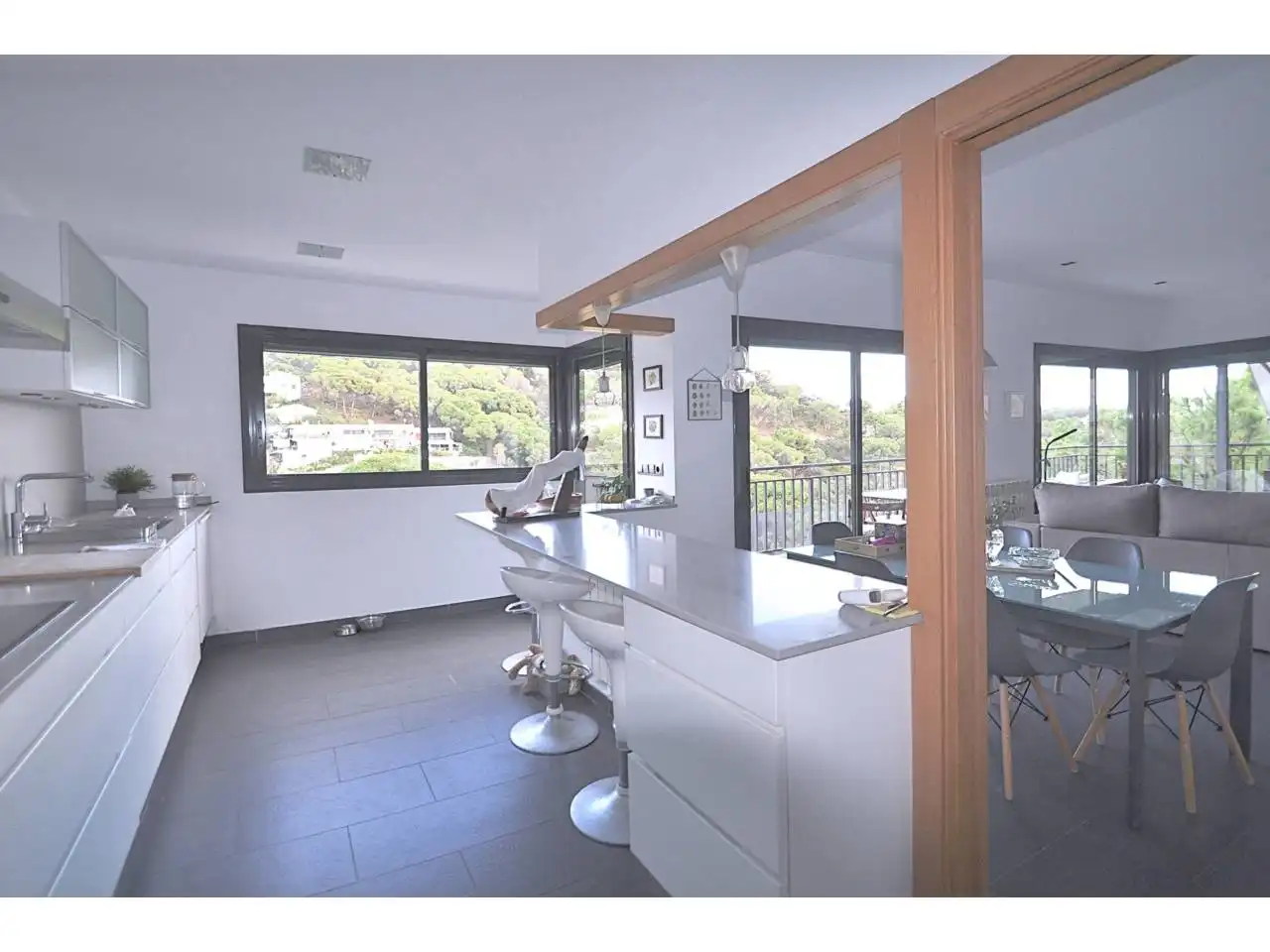 Kitchen of Houses for sale in Lloret de Mar  with Heating, Private garden and Terrace