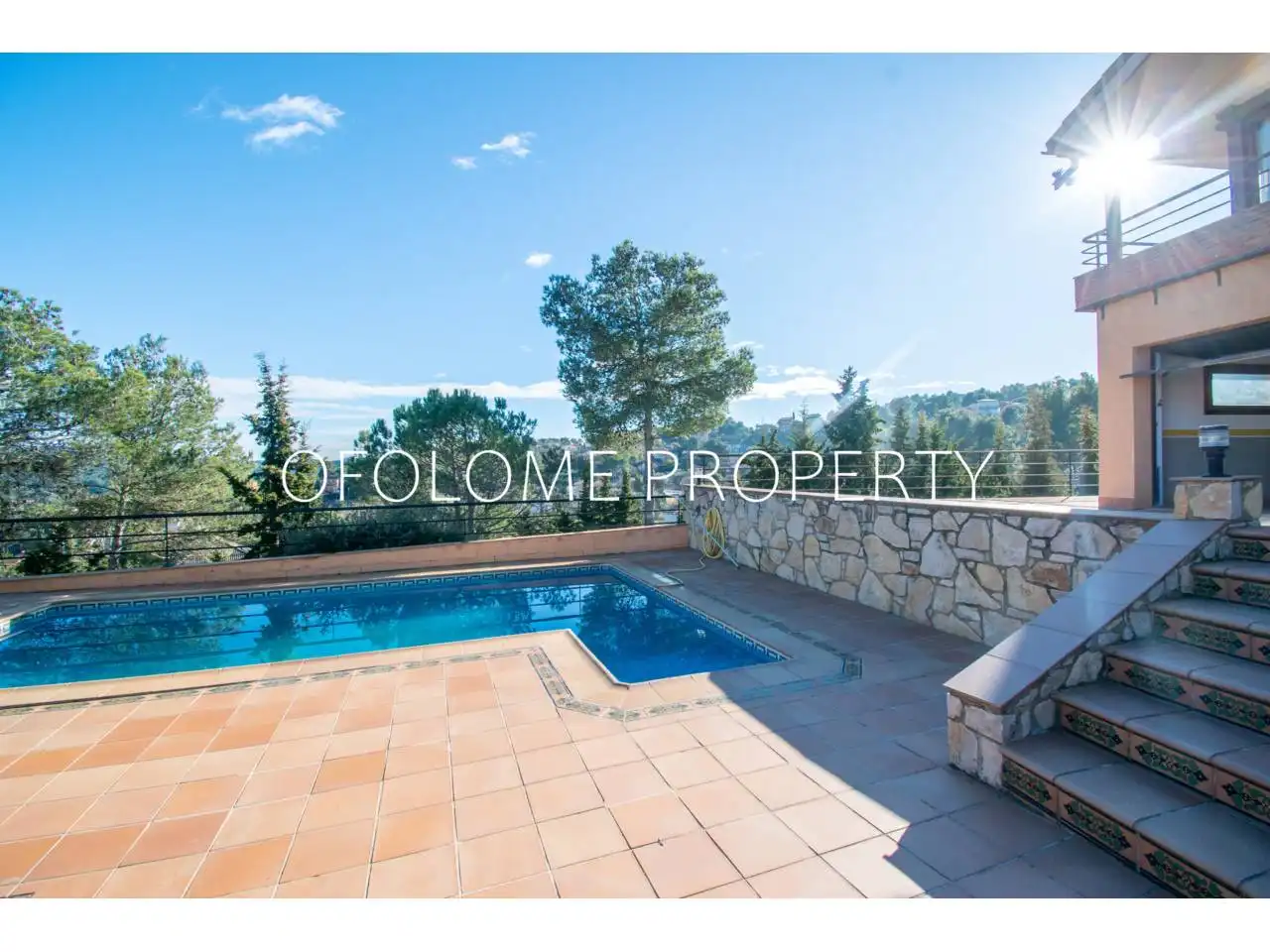 Vista exterior de Casa o xalet en venda en Sant Llorenç Savall amb Aire condicionat, Calefacció i Jardí privat