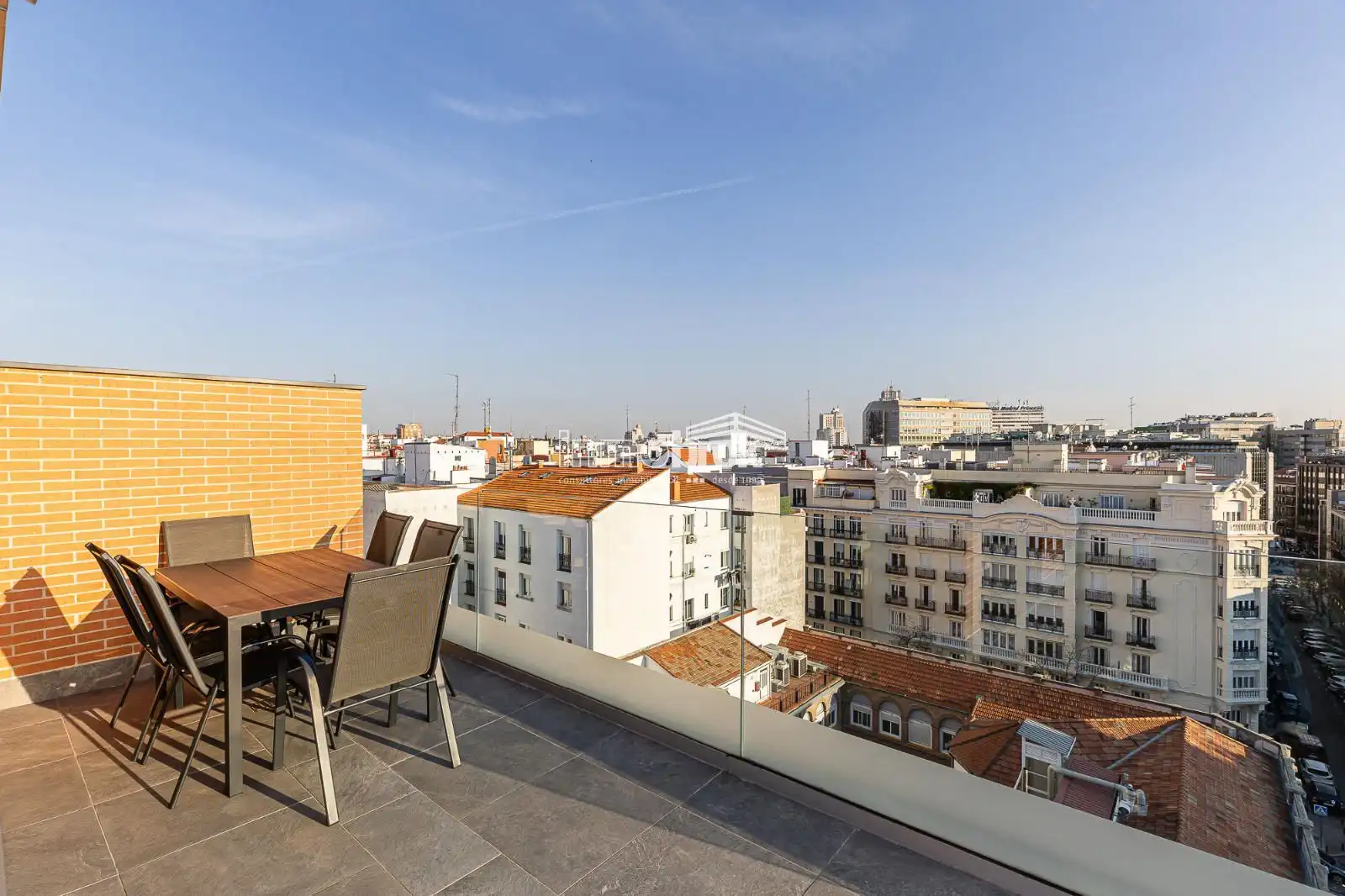 Terraza de Ático de alquiler en Madrid con Aire acondicionado, Calefacción y Terraza