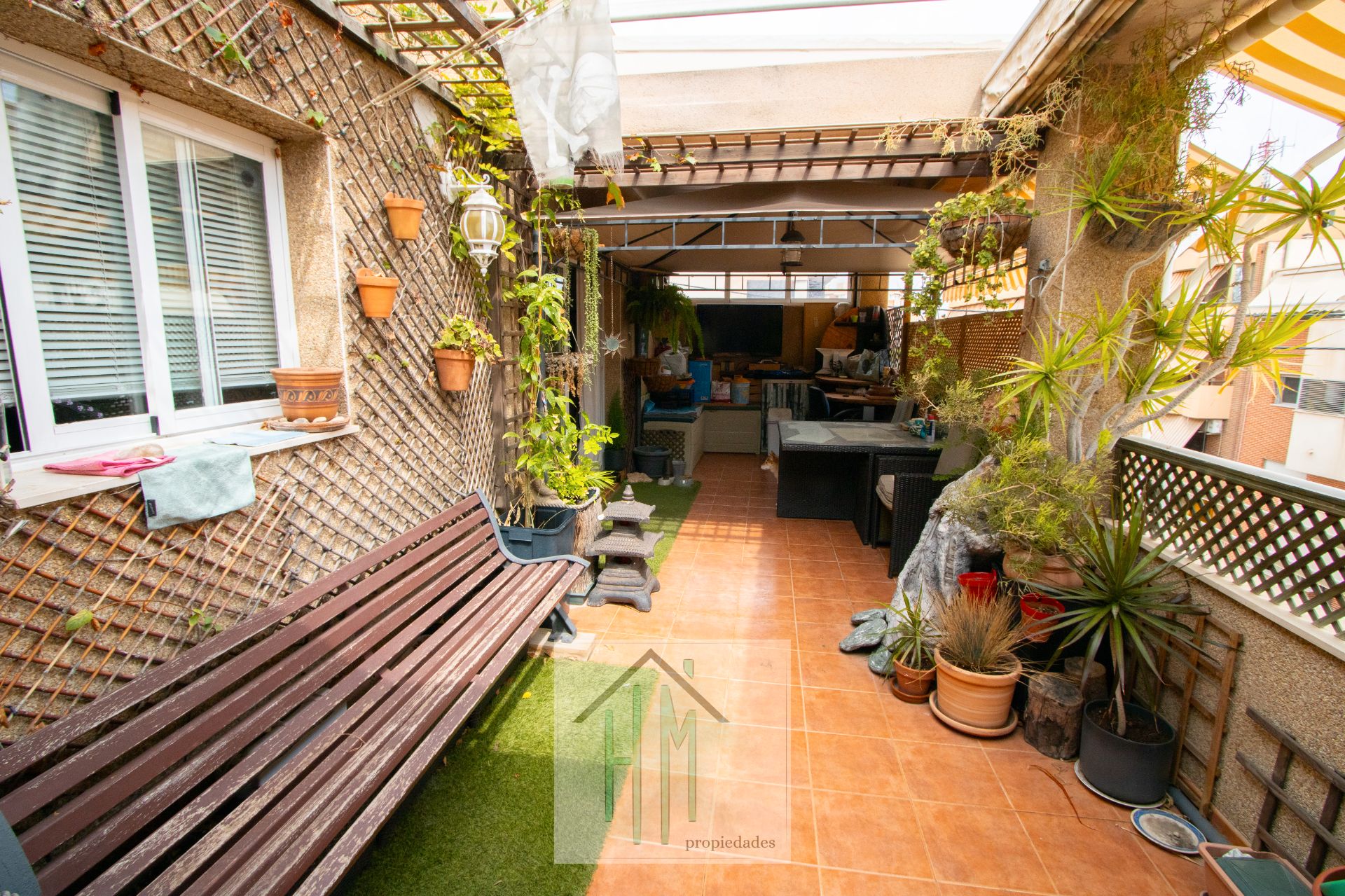 Terrace of Attic for sale in Alicante / Alacant  with Air Conditioner, Private garden and Terrace