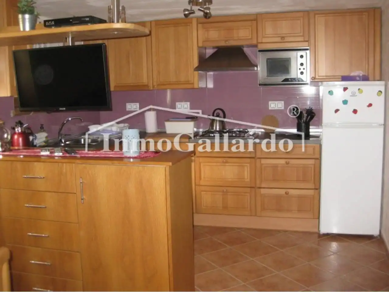 Cuina de Finca rústica en venda en Casabermeja amb Aire condicionat, Calefacció i Terrassa