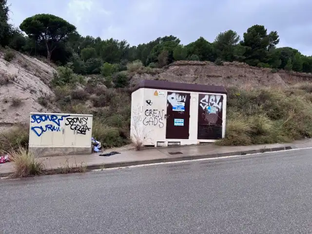 Vista exterior de Terreno industrial en venta en Arenys de Mar