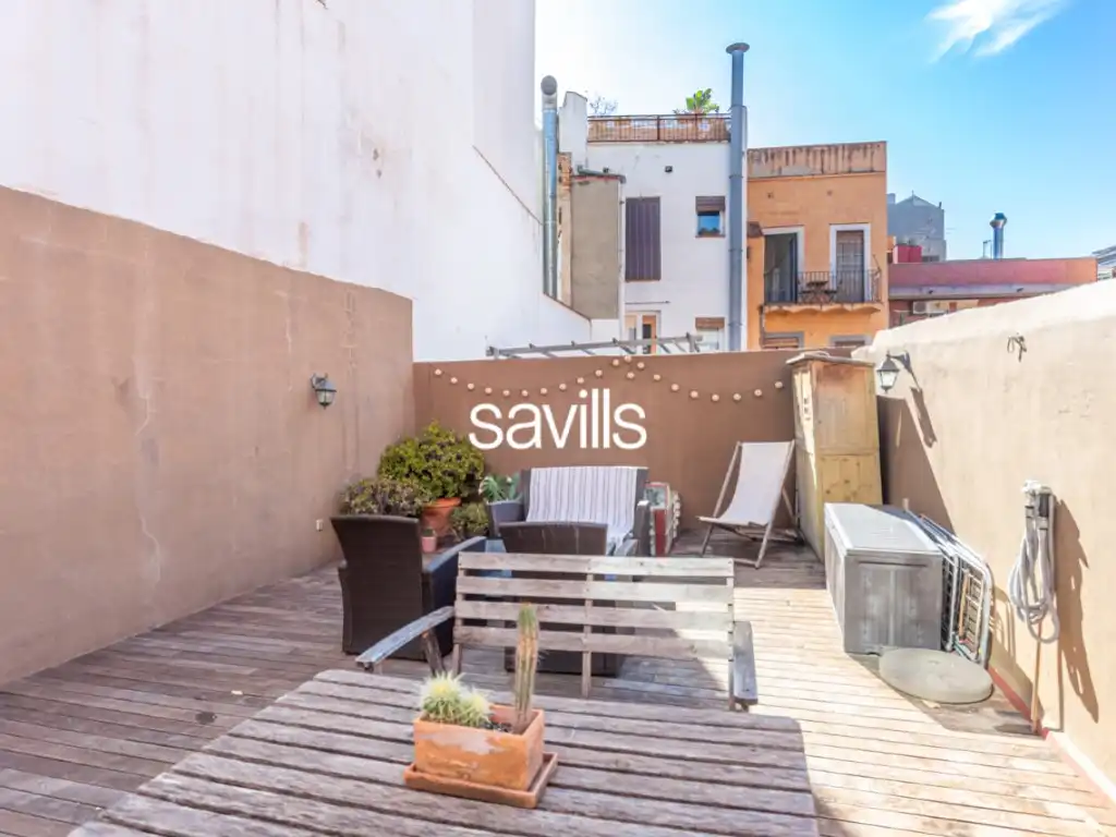 Terraza de Apartamento en venta en Barcelona con Aire acondicionado y Terraza