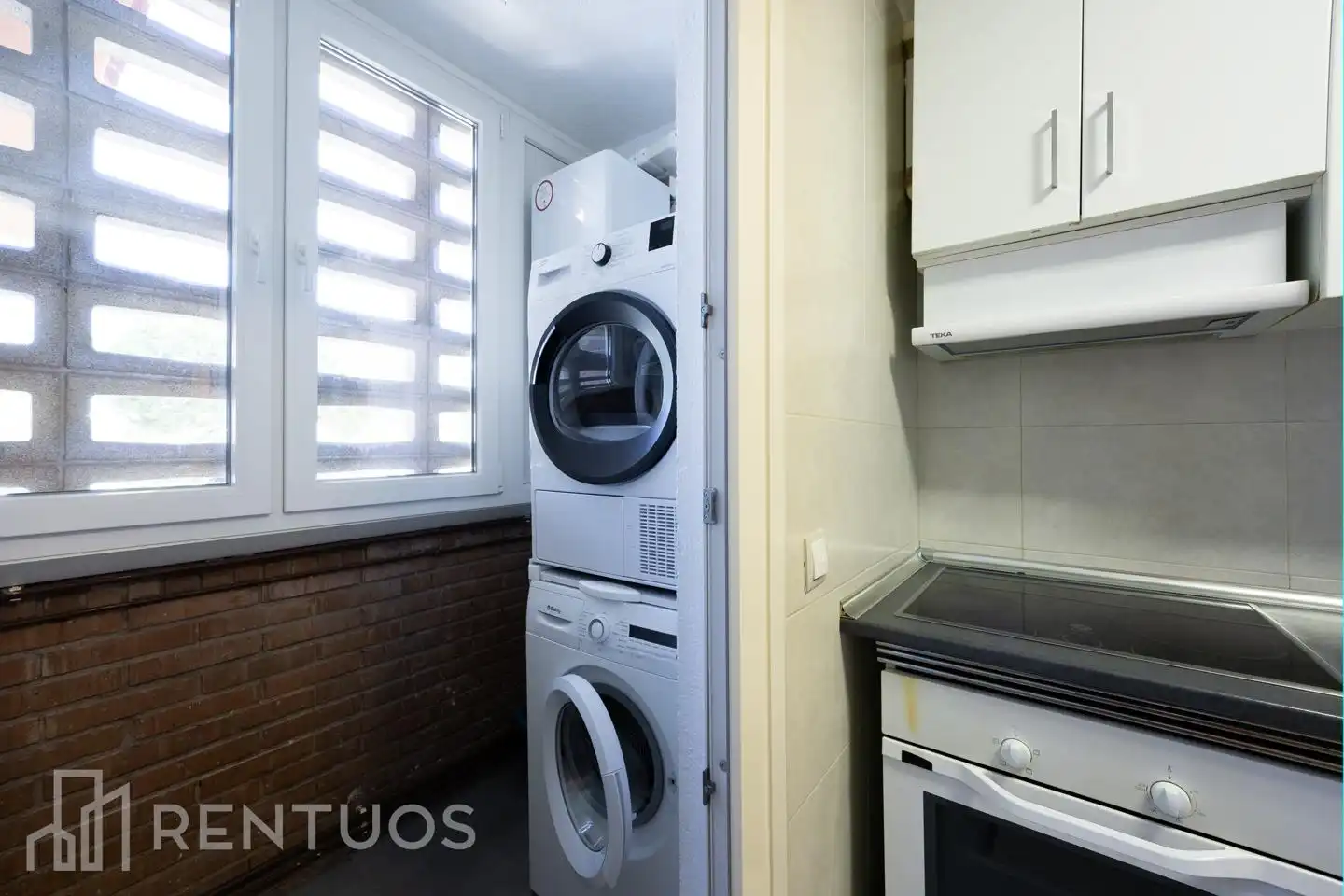 Kitchen of Flat for rent in Majadahonda  with Air Conditioner, Heating and Parquet flooring