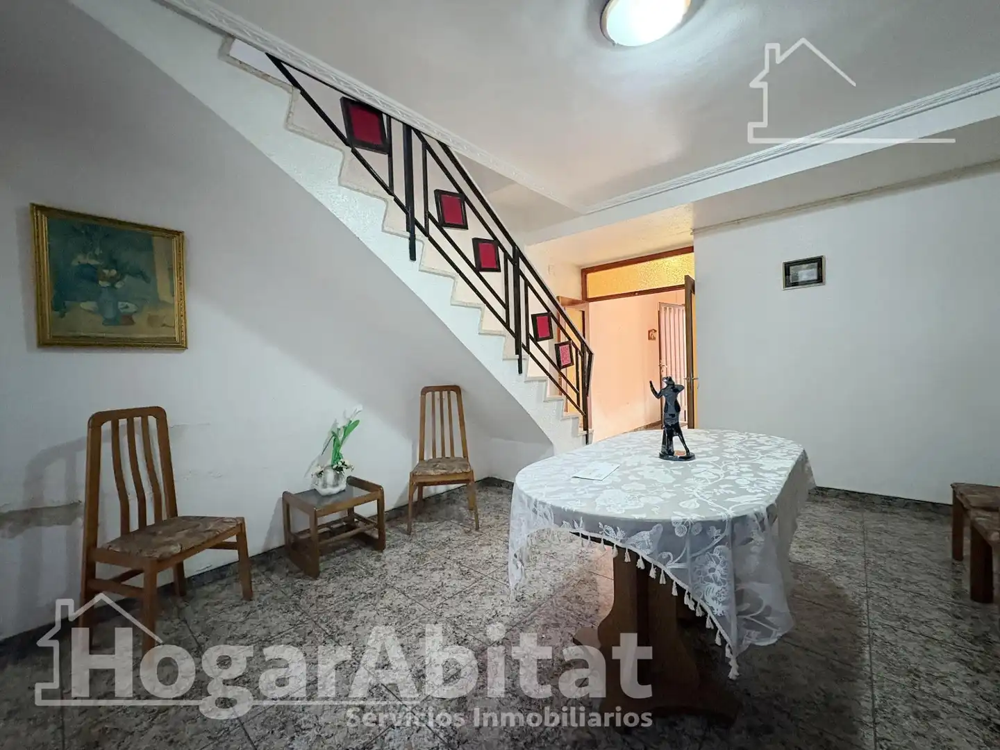 Sala de estar de Casa o chalet en venta en Tavernes de la Valldigna con Terraza, Trastero y Amueblado