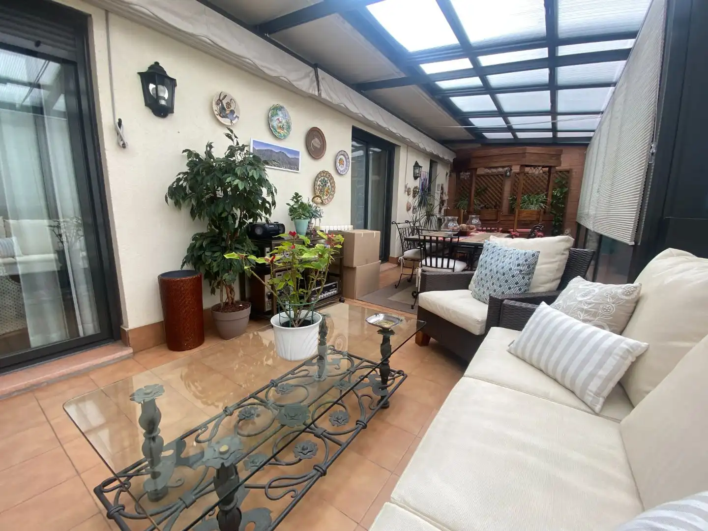 Terrasse von Dachboden zum Verkauf in  Madrid Capital mit Klimaanlage und Terrasse