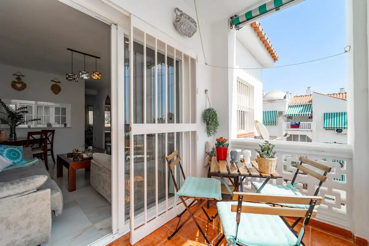 Terraza de Planta baja en venta en Rincón de la Victoria con Calefacción, Jardín privado y Terraza