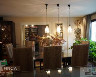 Dining room of Flat for sale in Oviedo   with Heating, Parquet flooring and Terrace