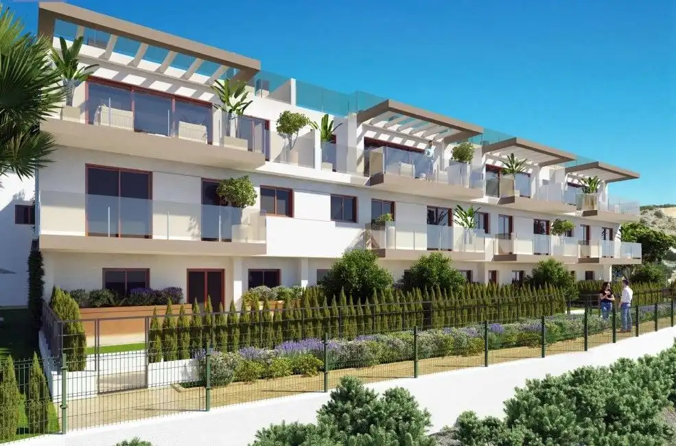 Vista exterior de Casa o chalet en venta en La Nucia con Aire acondicionado, Calefacción y Jardín privado