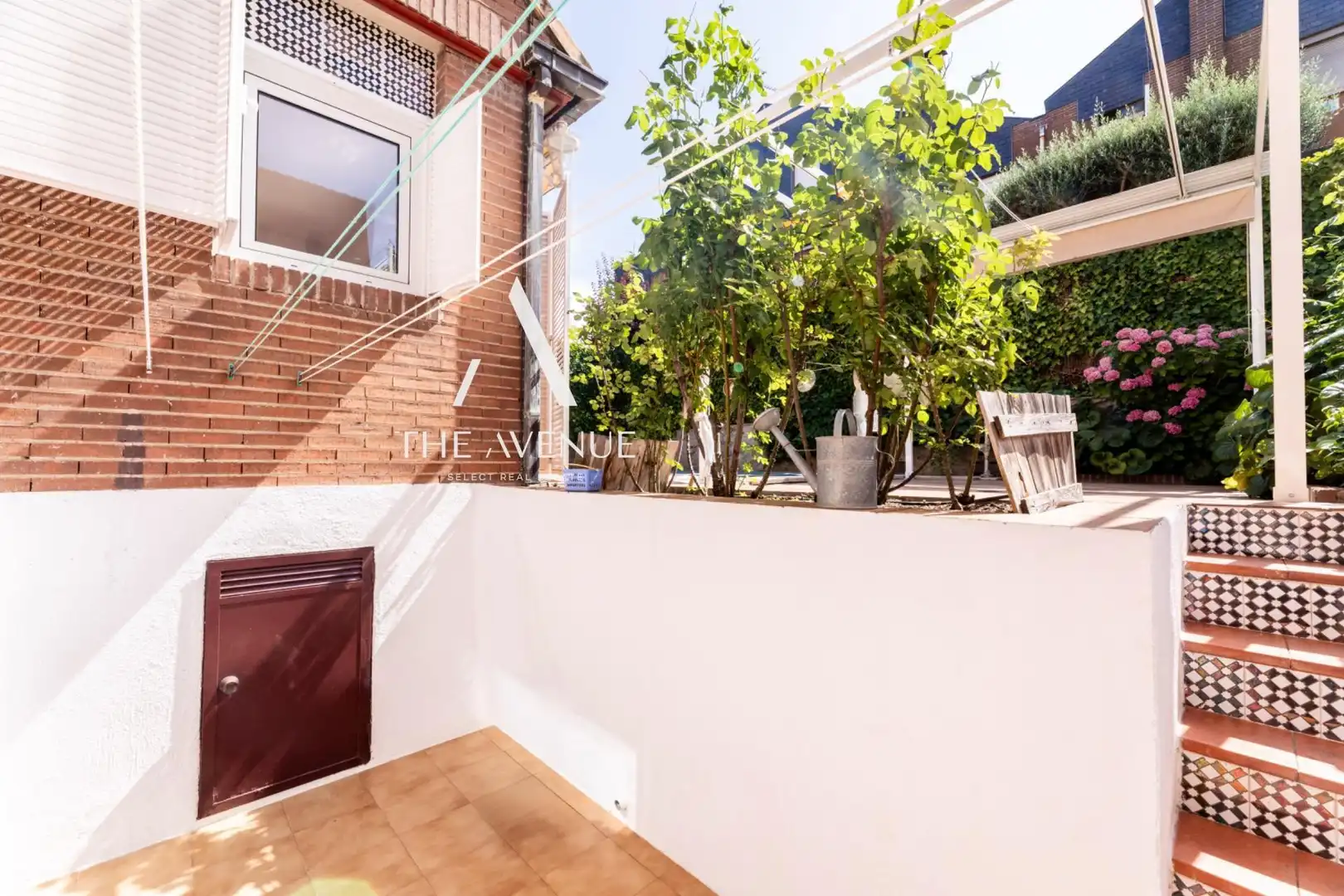 Terrassa de Casa adosada en venda en Pozuelo de Alarcón amb Aire condicionat, Calefacció i Jardí privat
