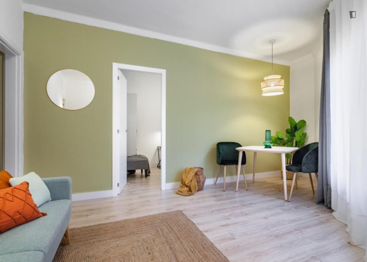 Bedroom of Apartment to rent in  Barcelona Capital  with Air Conditioner, Furnished and Oven