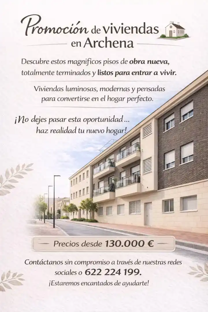 Vista exterior de Piso en venta en Archena, Murcia