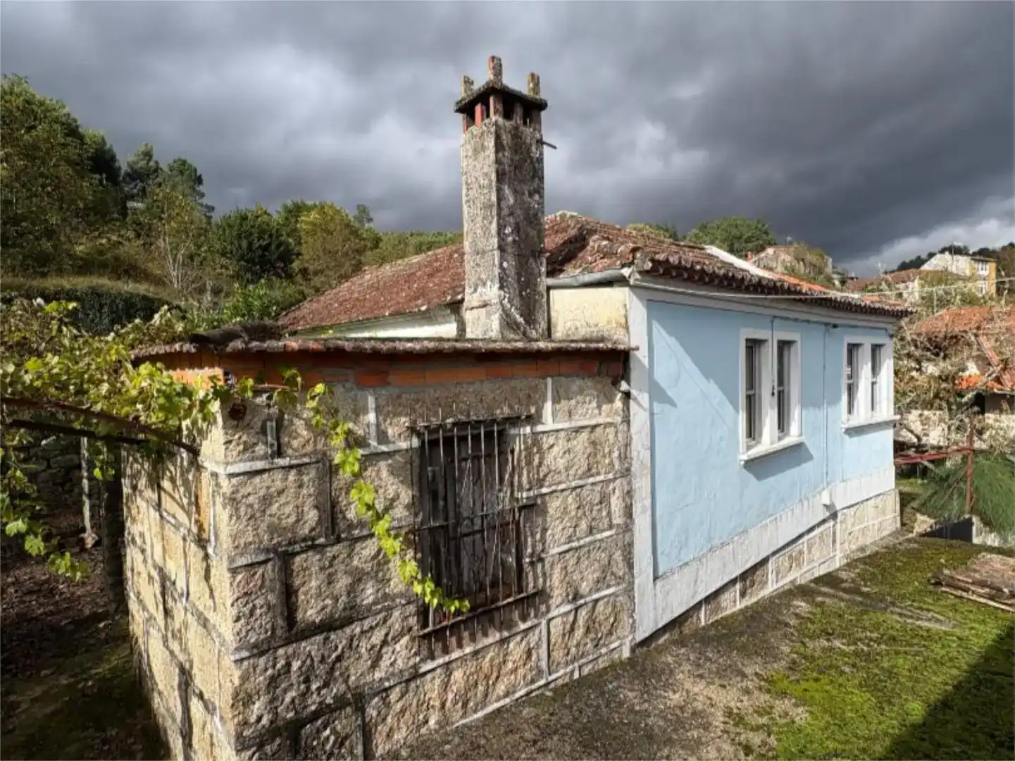 Vista exterior de Casa o xalet en venda en Carballeda de Avia