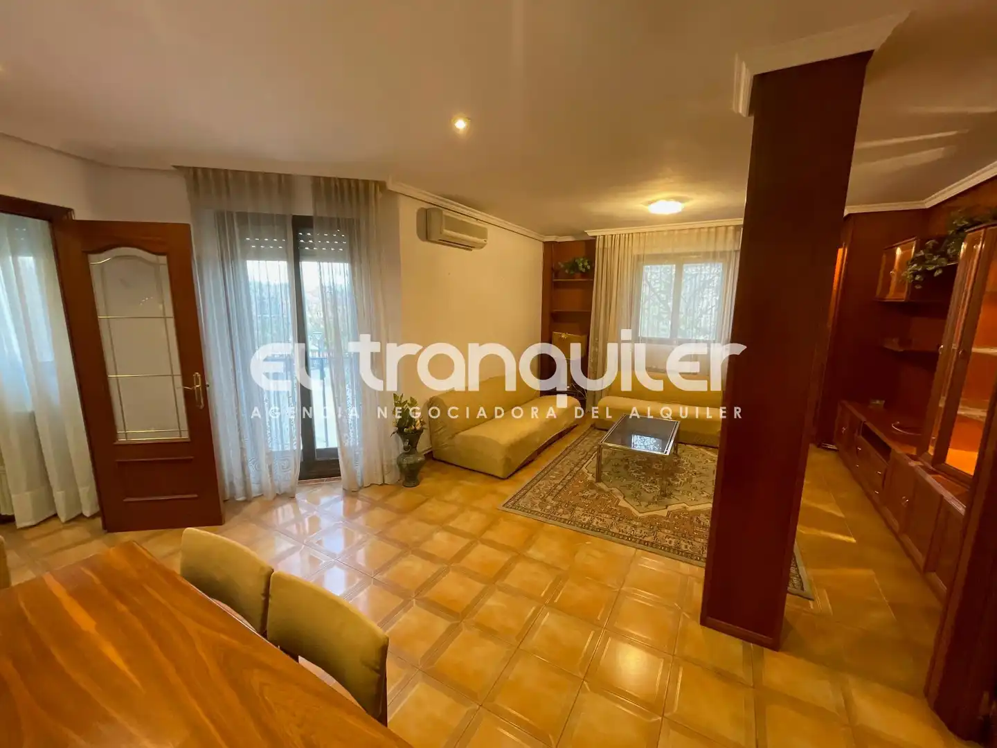 Living room of Flat for rent in Pinto  with Air Conditioner, Furnished and Washing machine