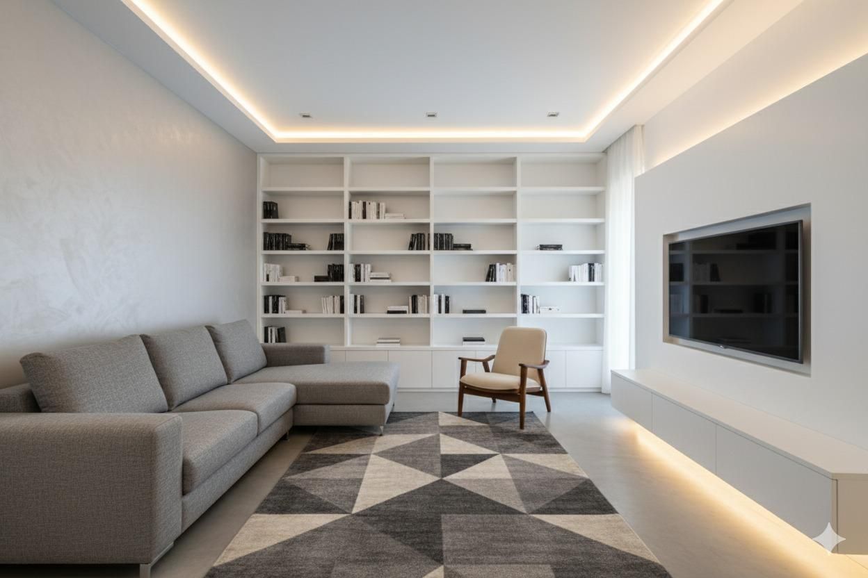 Living room of Flat for sale in  Madrid Capital  with Air Conditioner, Heating and Parquet flooring