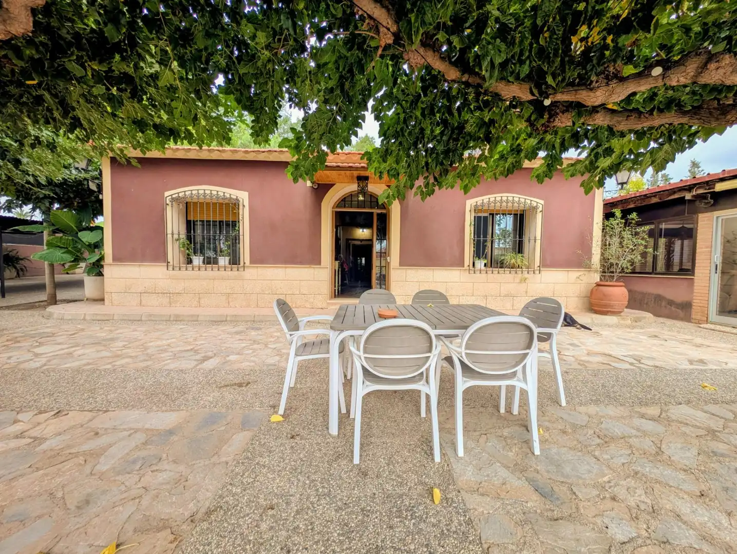 Terraza de Casa o chalet en venta en Totana con Jardín privado, Terraza y Piscina