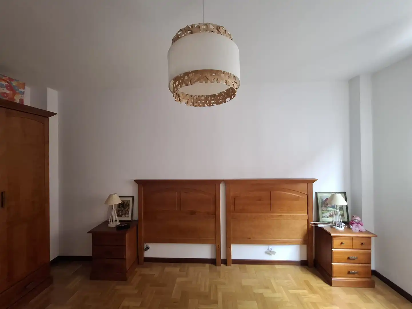 Bedroom of Flat for rent in Gijón   with Heating, Parquet flooring and Furnished