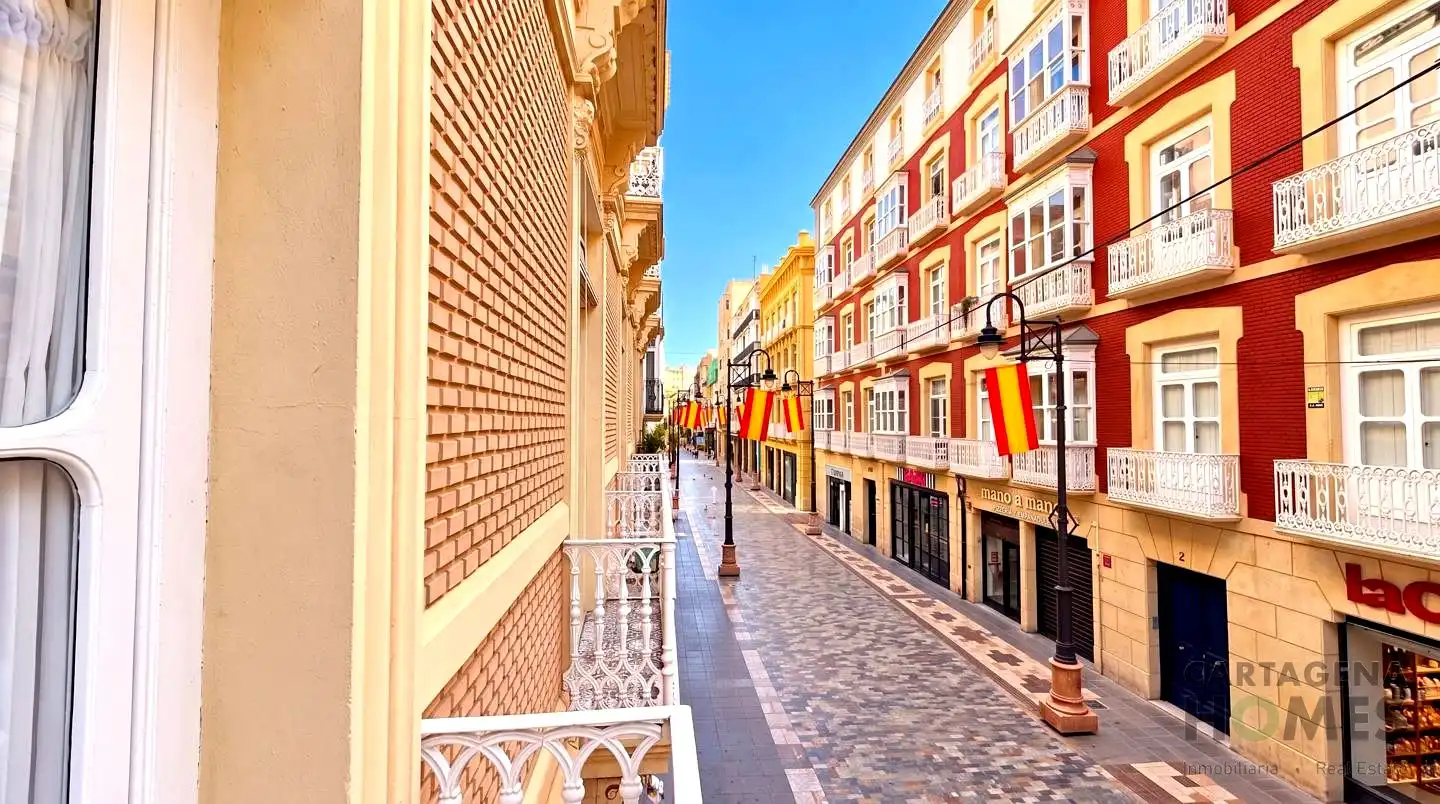 Exterior view of Flat for sale in Cartagena ciudad