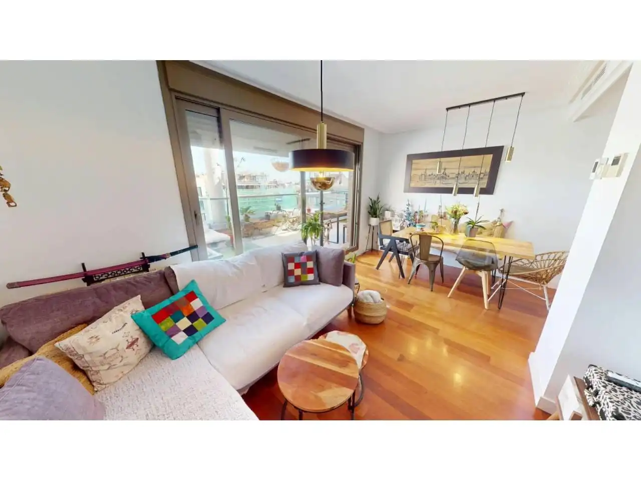 Living room of Attic for rent in Carabanchel