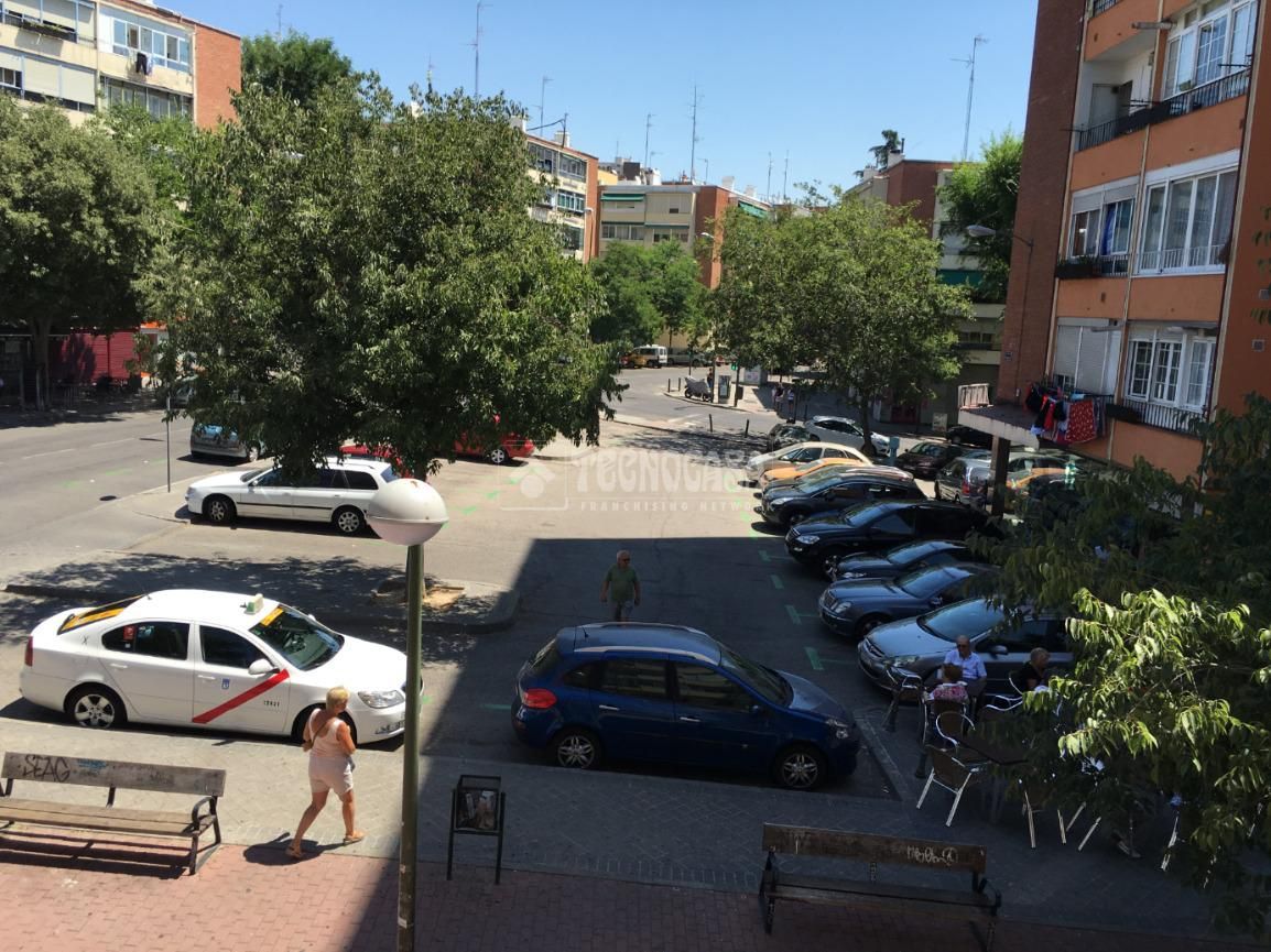 Exterior view of Flat for sale in  Madrid Capital  with Air Conditioner, Heating and Terrace
