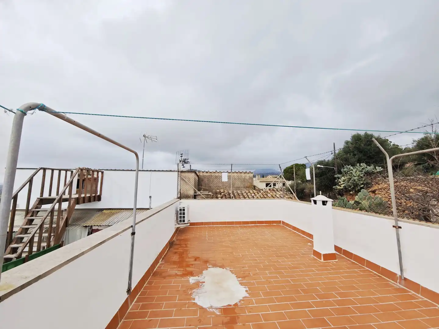 Exterior view of Ground floor for sale in Lloseta  with Air Conditioner, Heating and Terrace