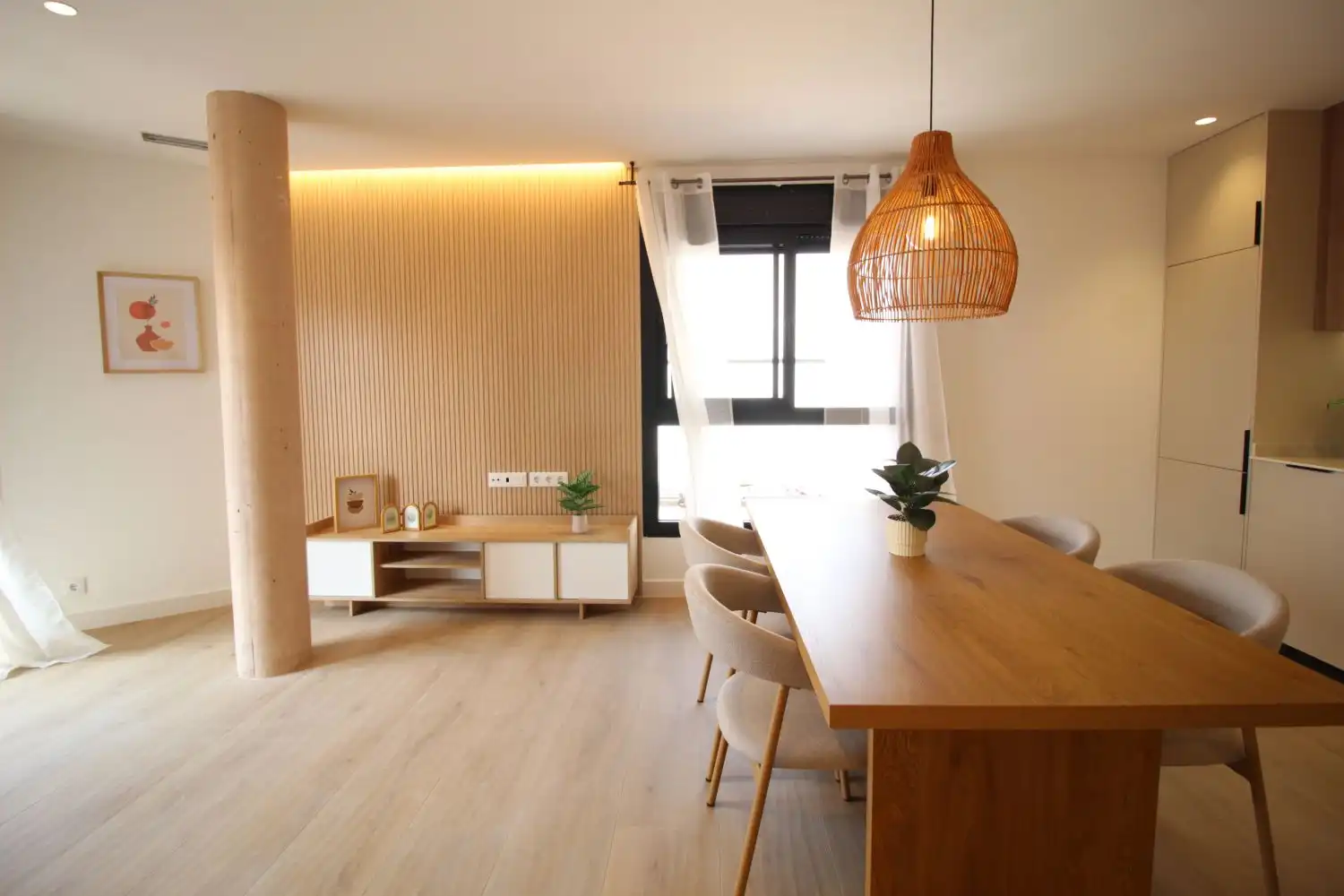 Living room of Flat for sale in Almenara  with Air Conditioner, Heating and Storage room