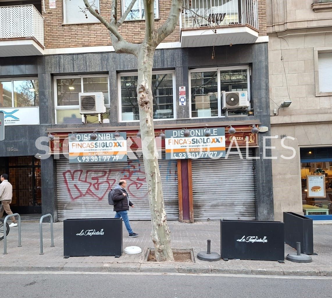Vista exterior de Local de lloguer en  Barcelona Capital amb Aire condicionat