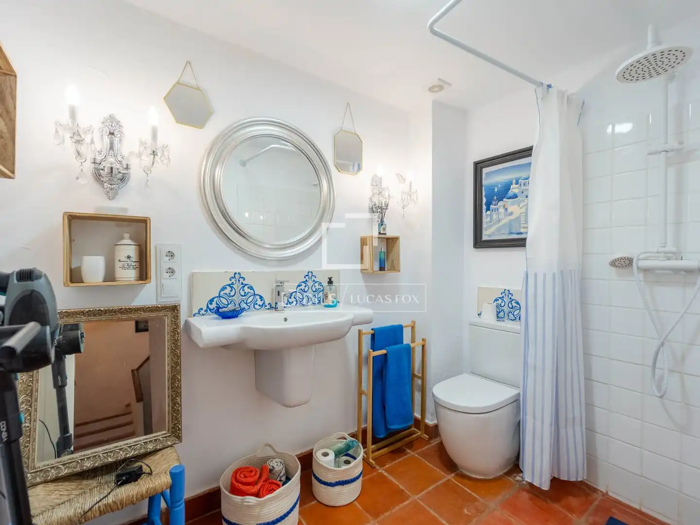 Bathroom of Houses for rent in L'Eliana  with Air Conditioner, Heating and Private garden