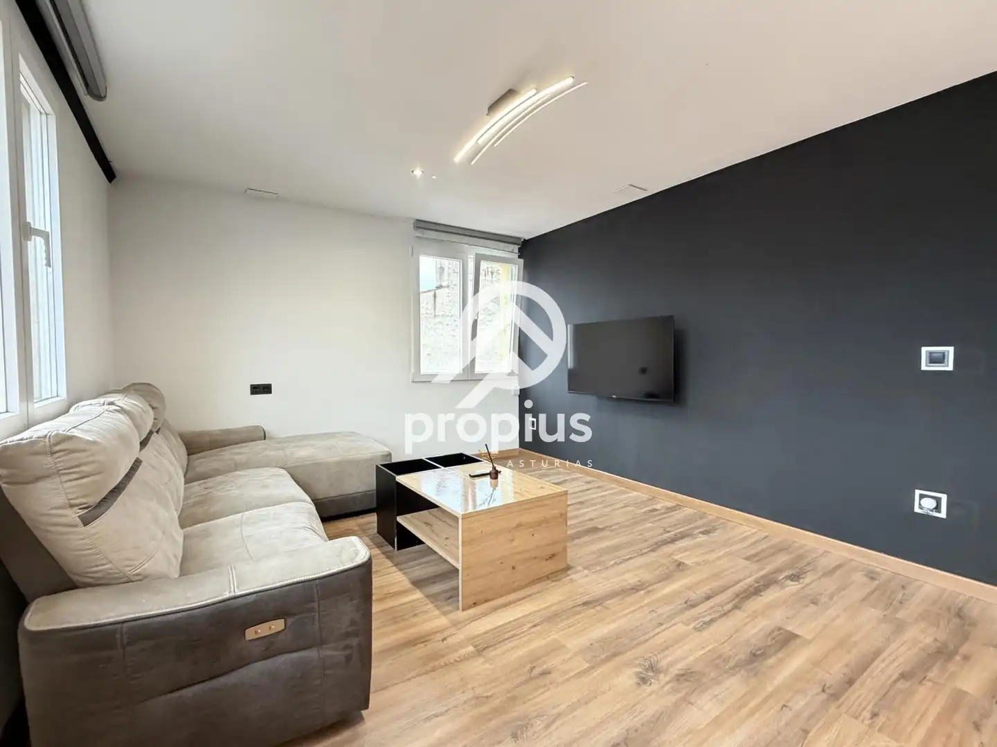 Sala de estar de Piso en venta en Parres, Asturias
