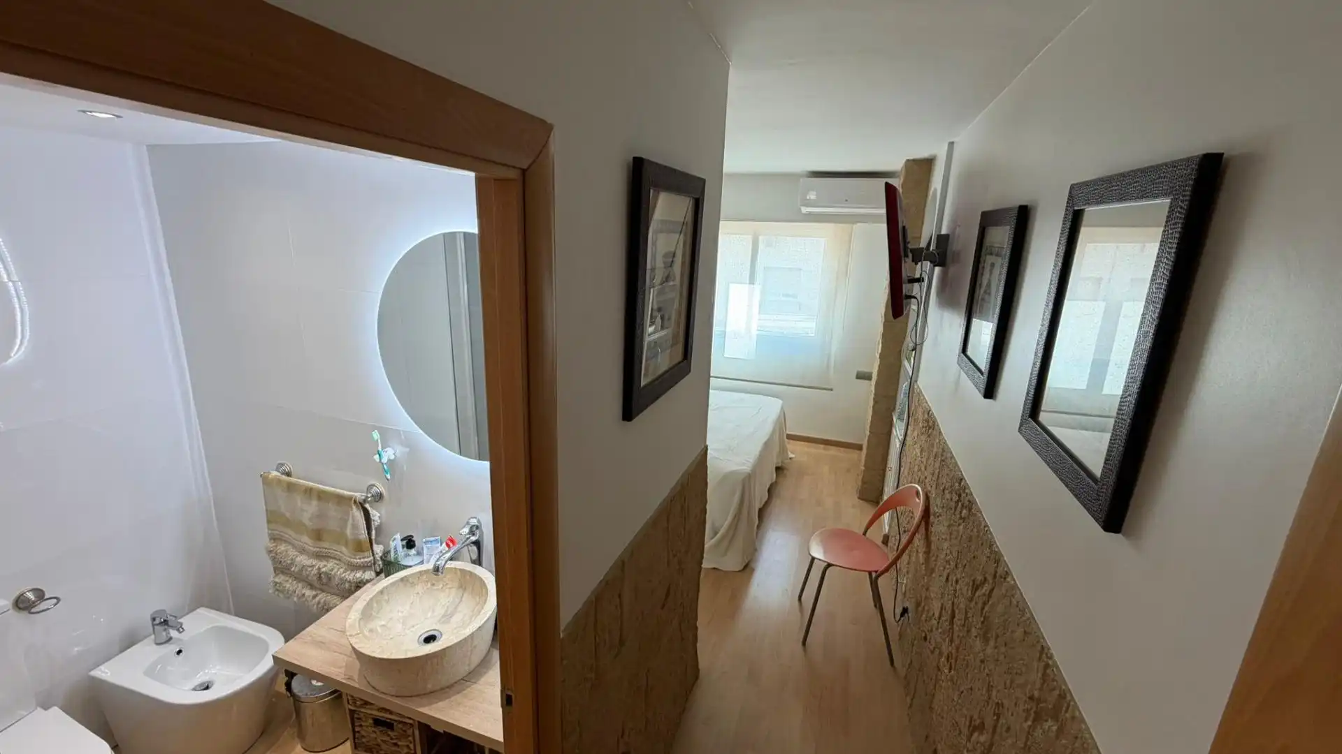 Dormitori de Dúplex en venda en Castellón de la Plana / Castelló de la Plana amb Aire condicionat, Parquet i Terrassa
