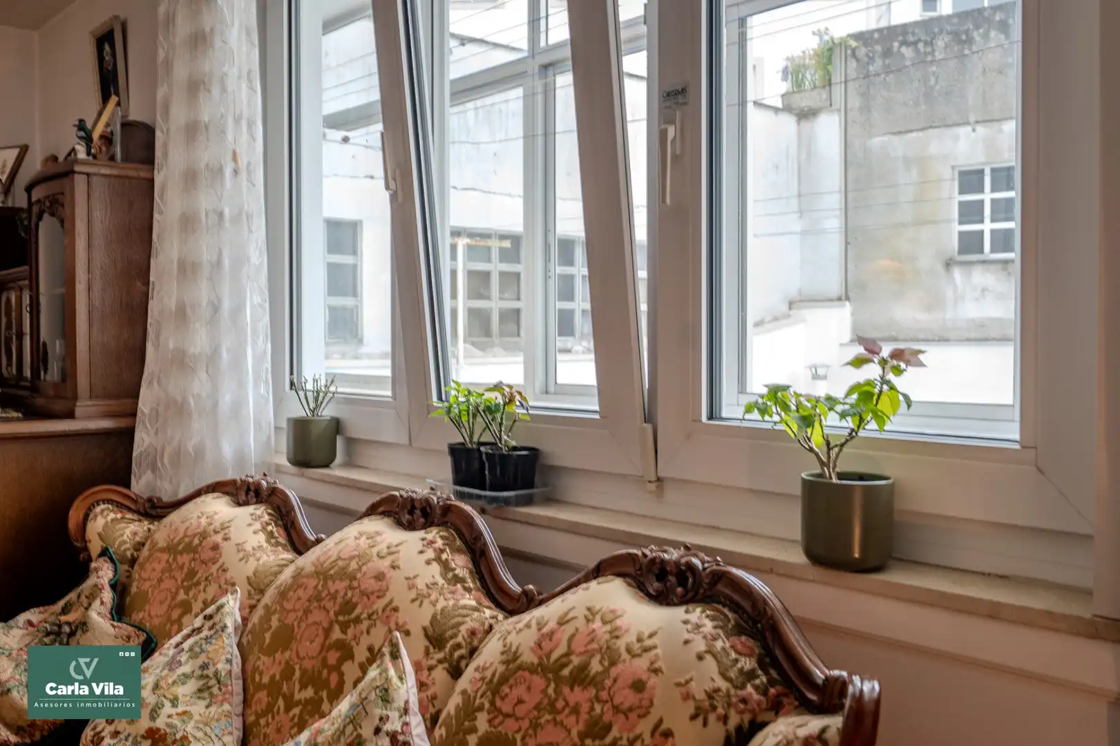 Balcony of Flat for sale in Lugo  with Heating, Parquet flooring and Terrace