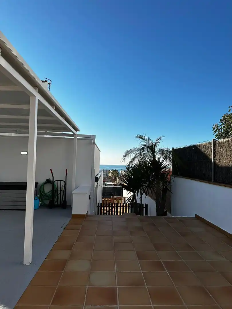 Terraza de Casa o chalet en venta en Calafell con Aire acondicionado, Calefacción y Jardín privado