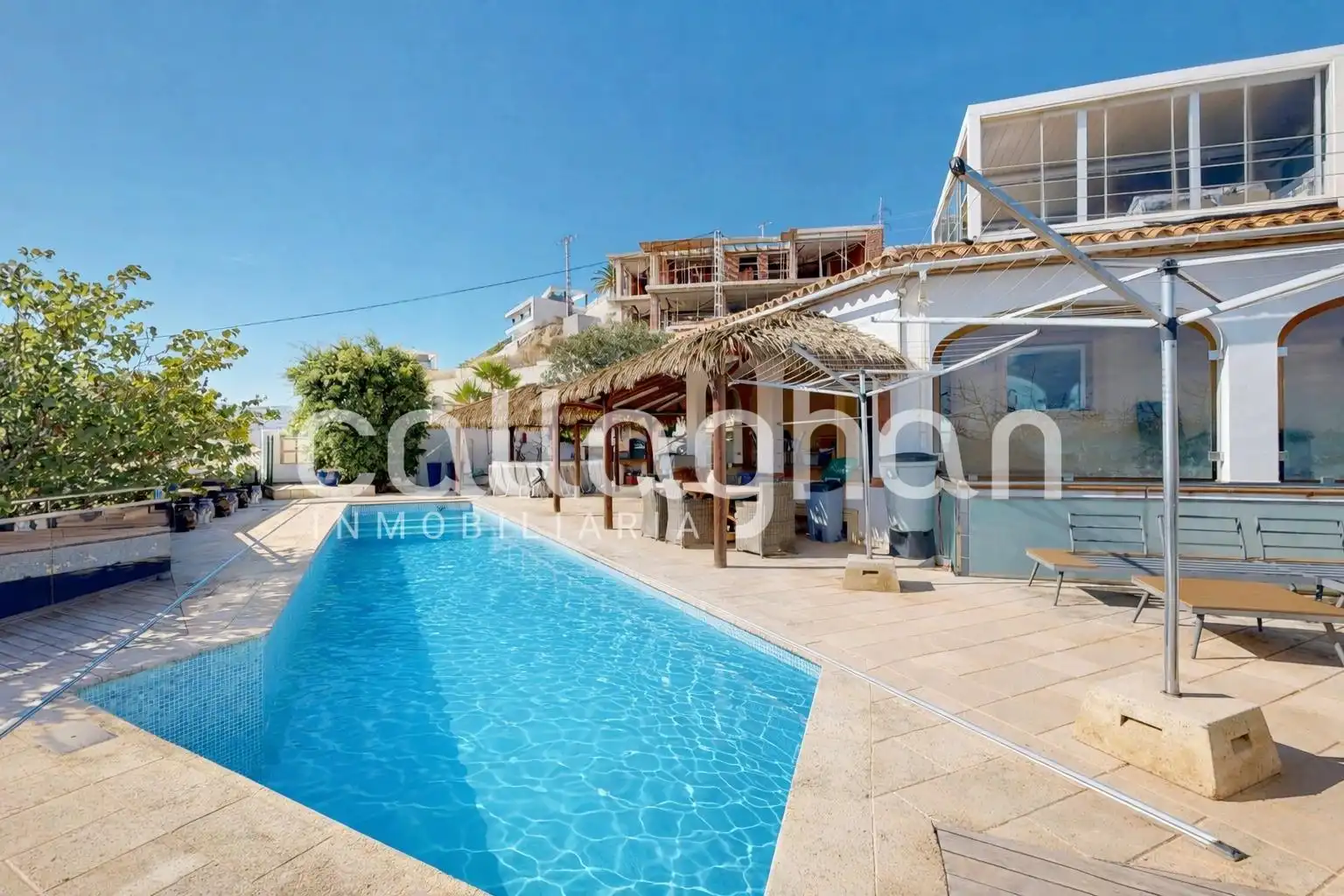 Vista exterior de Casa o chalet en venta en Calpe / Calp con Aire acondicionado, Calefacción y Terraza