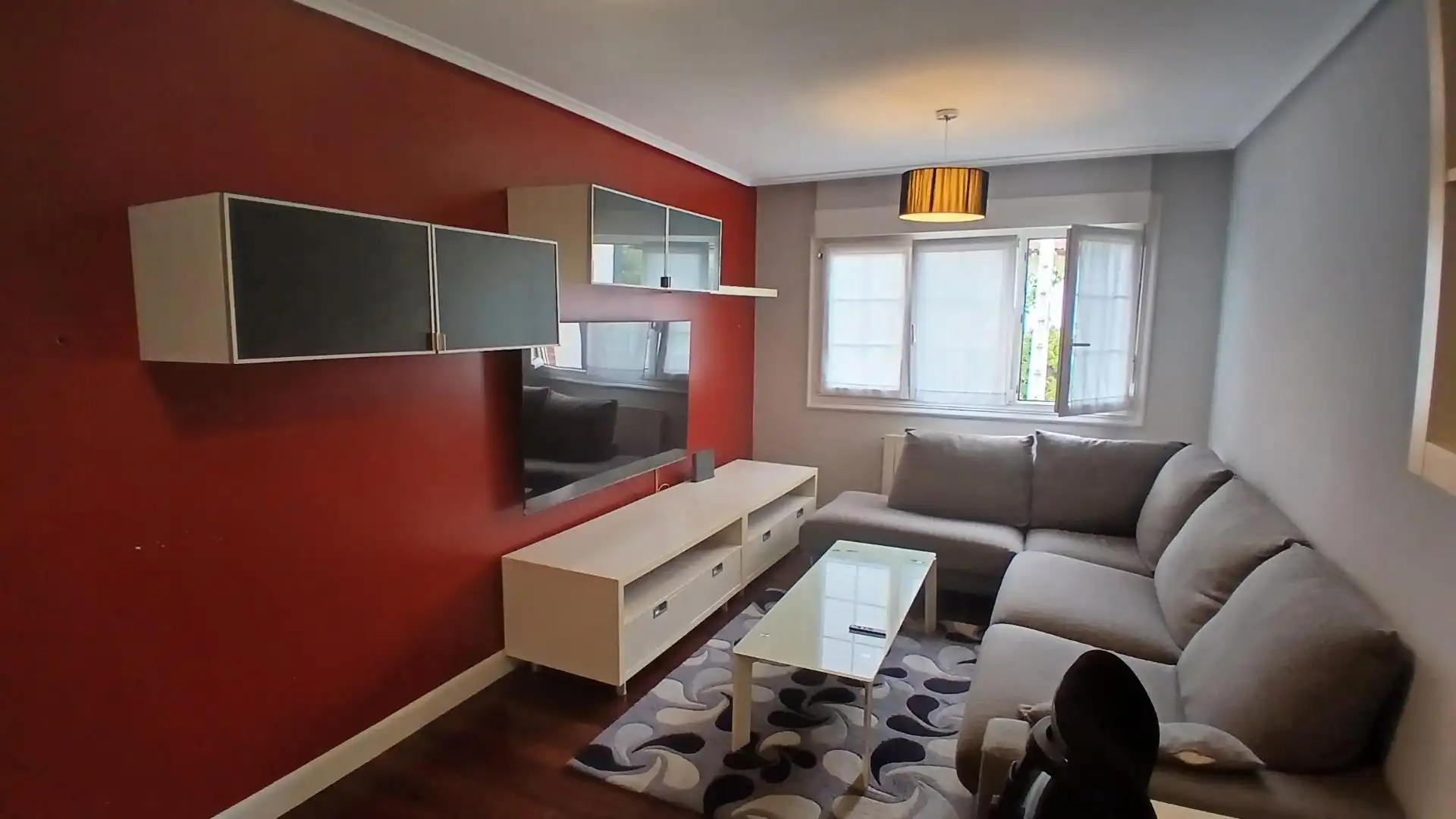 Living room of Flat for sale in Larrabetzu  with Heating, Terrace and Furnished