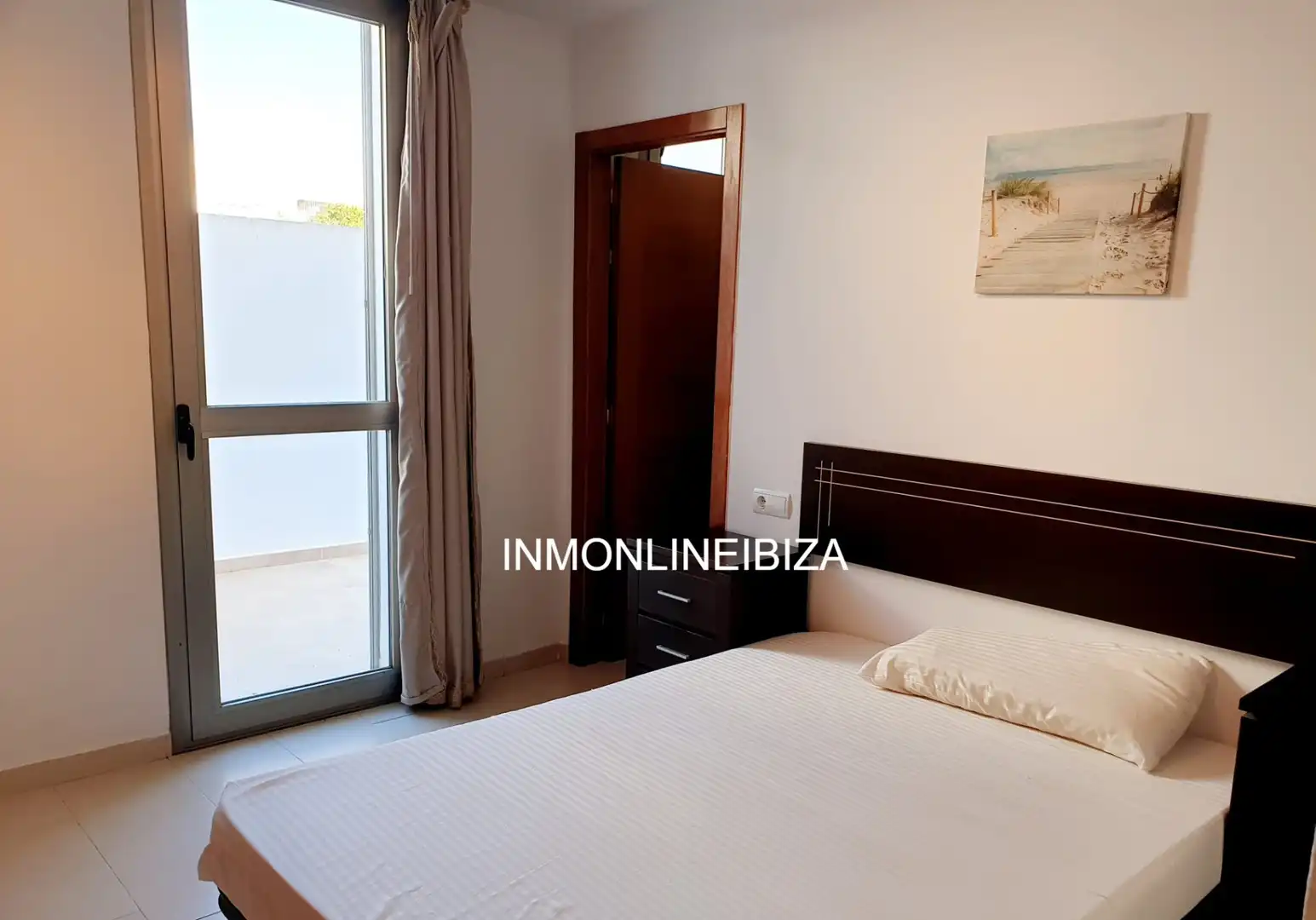 Schlafzimmer von Wohnung zur Miete in Sant Antoni de Portmany mit Klimaanlage, Terrasse und Abstellraum