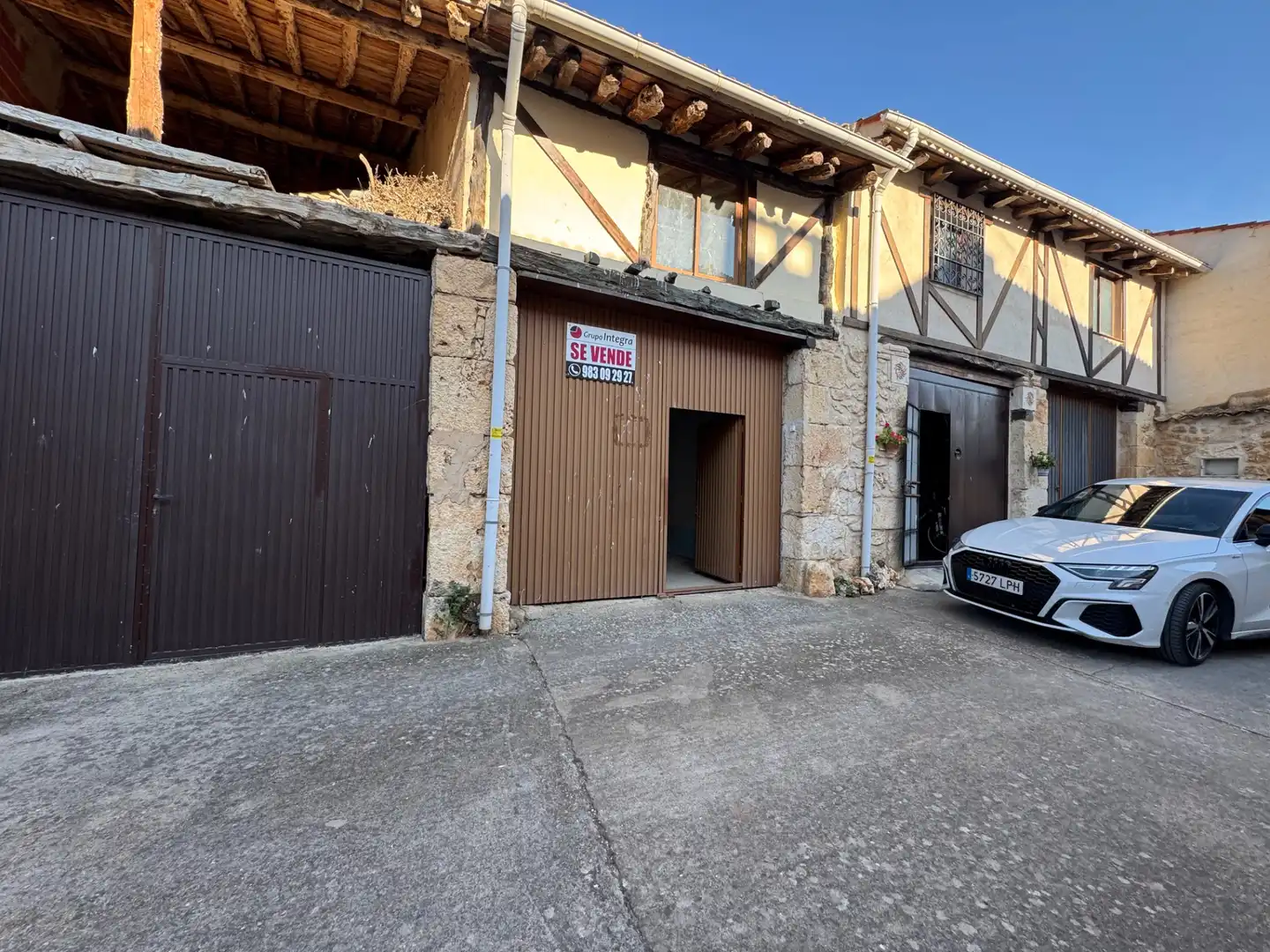 Exterior view of Country homes for sale in Castillejo de Robledo  with Heating, Terrace and Storage room
