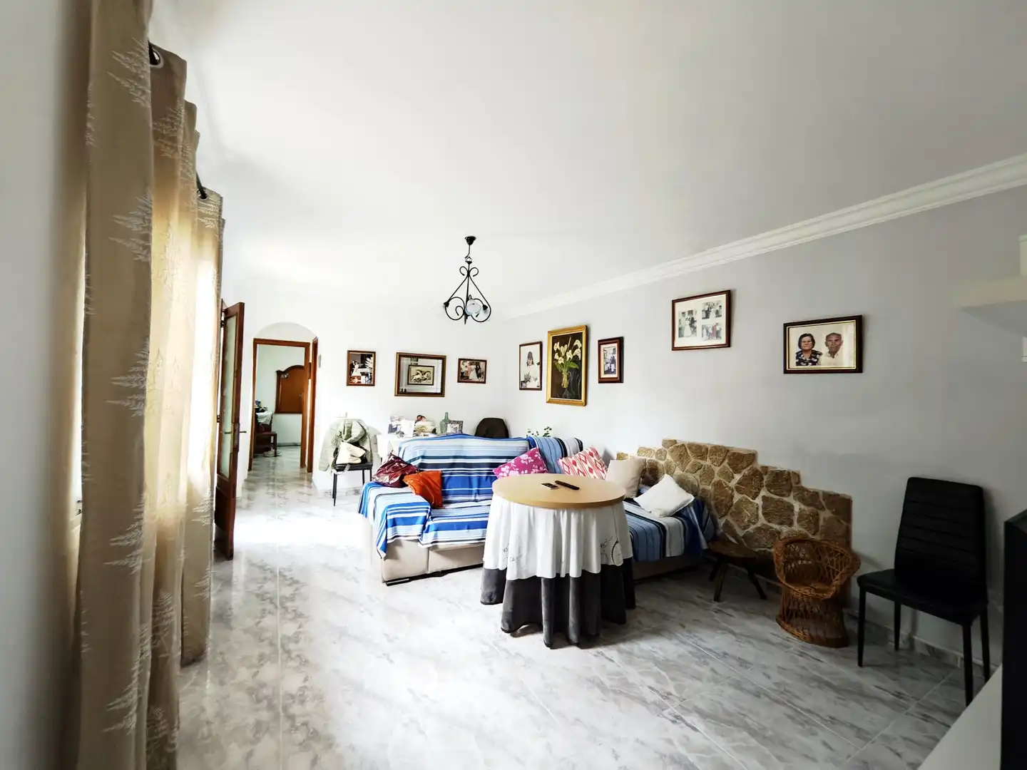 Living room of Ground floor for sale in Lloseta  with Air Conditioner, Heating and Terrace