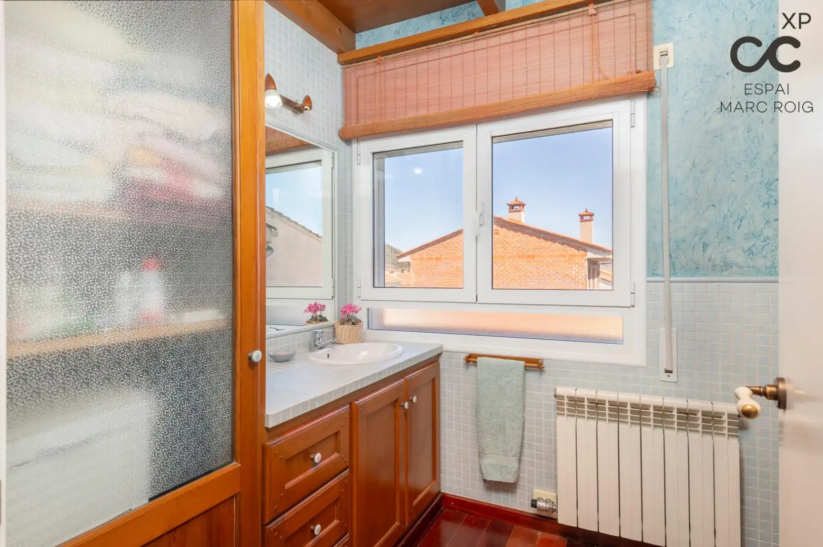 Baño de Casa o chalet en venta en Olot con Calefacción, Jardín privado y Parquet